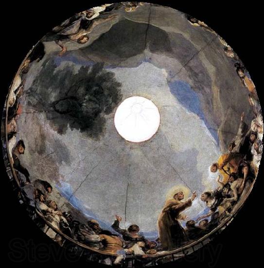 Francisco de goya y Lucientes The Miracle of St Anthony